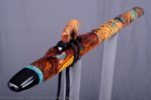 Ironwood (desert) Native American Flute, Minor, Low F-4, #K19G (1)